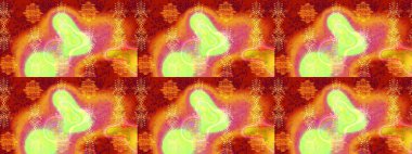 Raster çiçek desenli çiçek deseni, yapraklar, dekoratif elementler, sıçrama, lekeler, el çizimi kontur çizgileri ve Doodle çizim stili, grafik raster çizim çizimi.