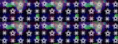 Raster illustration. Christmas festive background. Christmas snowflake of decoration on snow.