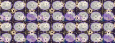 Güzel soyut kar tanesi raster tasarımı. Yeni yıl kar tanesi. Düz kar karalama ikonları, kar taneleri gri, mor ve nötr renklerde siluetler Noel afişi için, kartlar.