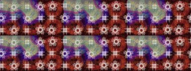 Kar tanesi süsü Raster illüstrasyonu. Güzel süs eşyası. Kar taneleri izole edildi. Kahverengi, kırmızı ve nötr renklerde kar tanesi süsü.