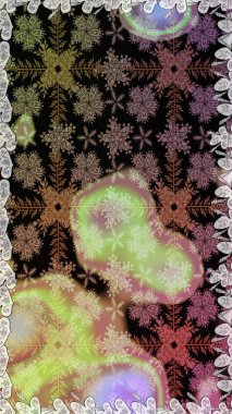 Raster illüstrasyonu. Yumuşak, bahar çiçekleri siyah renklerde. Raster çiçekleri klasik tarzda çizilmiş. Çiçekli, pürüzsüz desen.