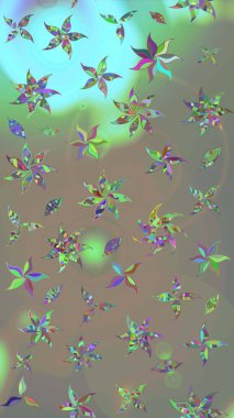 Parlak renkli çiçekleri ve gri ve bej renkli yaprakları olan harika bir çiçek deseni. Halk tarzı. Modern çiçek arkaplanı. Moda baskıları için zarif bir şablon.