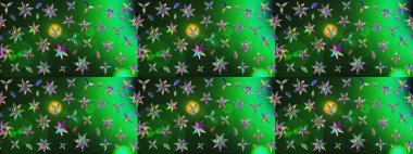 Kızılderili desenli desenli desenli şal deseni. Raster Henna dövme stili. Tekstil, tebrik kartı, boyama kitabı, telefon kılıfı baskısı için kullanılabilir. Etnik Mandala süsü.