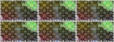 Pretty vintage feedsack pattern in small gray and green, flowers. Millefleurs. Floral sweet seamless background for textile, fabric, covers, wallpapers, print, wrap, scrapbooking, quilting, decoupage.