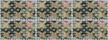 Küçük çiçekteki sevimli çiçek deseni. Gri ve nötr renkte çiçekler.