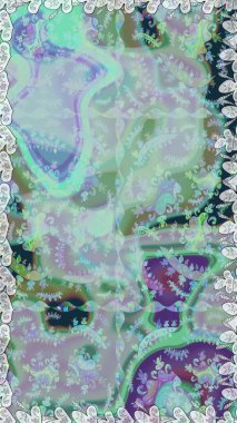 Tekrar eden çiçek arkaplanı, zarif mavi ve nötr çiçek duvar kağıdı. Mavi ve nötr renklerde çiçek desenleri, el yapımı papatyalar, papatyalar..