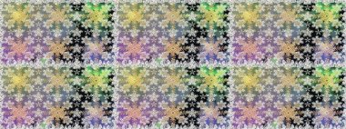 Kusursuz altın desen. Raster altın çiçek süsü brokar kumaş ve cam desenli. Tarafsız ve gri renkler ve altın elementler. Çiçek desenli altın metal..