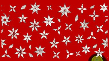 Küçük kırmızı ve nötr çiçeklerle oldukça eski bir besin torbası deseni. Tekstil, kumaş, kapaklar, duvar kağıtları, baskı, naylon, koleksiyon defteri, örgü, dekupaj için güzel bir eskiz. Millefleurlar.