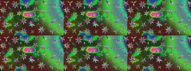 Zarif, parlak ve eskiz yeşil ve kahverengi çiçek desenli tasarım. Sabıka baskıları, bebek kıyafetleri, duvar kâğıtları, paket kutuları vb..