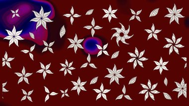 Fantezi çiçekli eskiz deseni, doğal duvar kağıdı, çiçek desenli kıvrım çizimi. Paisley el çizimi elementler. Ev dekoru.