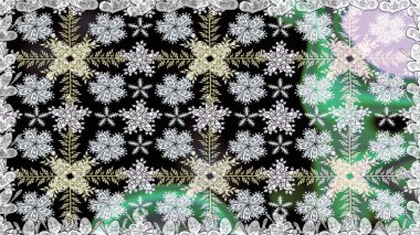 Kusursuz bir arka plan modeli. Gri üzerine çiçekler. Raster hisseleri. Suluboya, elle çizilmiş.