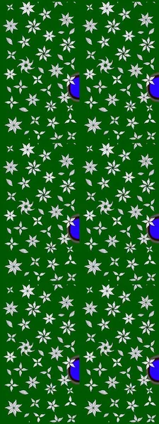 Güzel kumaş deseni. Raster illüstrasyonu. Bahar çiçekli güzel bir çiçek deseni..