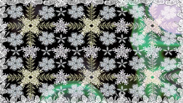 Kusursuz bir arka plan modeli. Gri üzerine çiçekler. Raster hisseleri. Suluboya, elle çizilmiş.