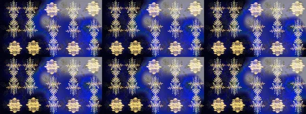 Raster illüstrasyonu. Kar taneli desen. Raster Noel soyut renkli arkaplan ve düşen kar tanesi..