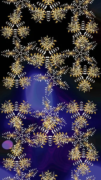 Raster illüstrasyonu. Sembol kışı, donmuş, Noel, yeni yıl tatili. Düz dizayn. Siyah, mavi ve gri siluet kar tanesi işareti. Grafiksel element dekorasyonu. Kar Tanesi mozaik simgesi.