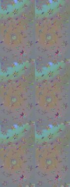 Raster illüstrasyonu. Gri ve bej renklerde. Anti-stres için Raster soyut şablon sayfası.