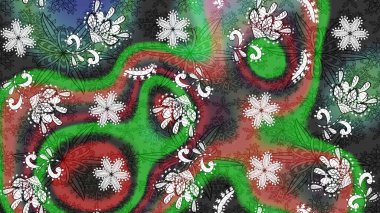 Yeşil renkli çiçekler. Nazik, narin çiçek arkaplanı. Raster çiçek desenli ve çiçekli..