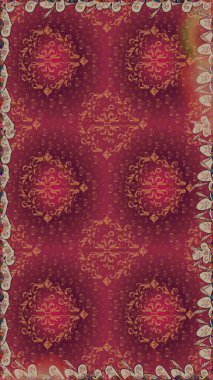 Çiçeksel fantezi tasarımı, parlak bir arka planda, kusursuz bir desen. Renkli Bahar Temalı Kusursuz Arkaplan. Düz Çiçek Elementleri Tasarımı.