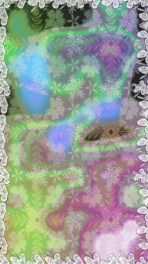 Çiçekler, yapraklar, dekoratif elementler, sıçramalar, lekeler, el çizimleri çizimleri ve Doodle çizimleri, grafik raster çizimleri.