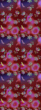 Raster. Xmas frost snow flake isolated silhouette symbol. Snowflake raster icon background red, purple and violet color. Weather illustration ice collection. Winter christmas snow flat crystal element