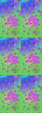 Kızılderili desenli desenli desenli şal deseni. Tekstil, tebrik kartı, boyama kitabı, telefon kılıfı baskısı için kullanılabilir. Raster Henna dövme stili. Etnik Mandala süsü.