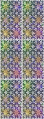 Raster klasik barok çiçeksiz altın desenli. Süslü dekorasyon. Lüks, kraliyet ve Viktorya dönemi konsepti. Gri renklerdeki altın desenli altın elementler.