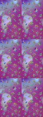 Raster Güzel kumaş deseni. Çiçek arkaplan ile soyut zarafet çizim deseni.