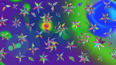 Büyük bir çiçek boyası seti. Raster şirin suluboya çiçek desenleri çiziyor. Kartlar, davetiyeler, tarih kartları ve daha fazlası için kullanılabilir.