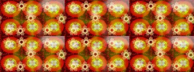 Karla süslenmiş Noel kar taneleri. Raster illüstrasyonu. Noel şenliği arka planı.