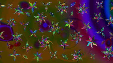 Küçük yabani çiçeklerdeki halk modelini çiz. Taşralı şıklığı. Özgürlük stili Millefleur 'lar. Tekstil, duvar kağıdı, kapaklar, yüzey, baskı, hediye paketi, hatıra defteri, dekupaj için çiçek çayırı arka planı.