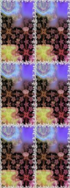 Tarafsız renklerde çiçekler. Renkli Bahar Temalı Kusursuz Arkaplan. Sevimli çiçek raster deseni. Düz Çiçek Elementleri Tasarımı.