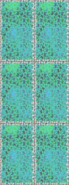 Çiz, çiz, çiz. Yeşil renklerde tropikal kelebek deseni. Kelebek görüntüsü. Basit bir şekilde. Raster illüstrasyonu.