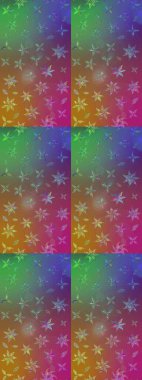 Raster Güzel kumaş deseni. Raster suluboya çiçek deseni, narin çiçekler, kahverengi ve mor çiçekler, tebrik kartı şablonu..