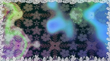 Hediye ambalaj kağıdı, tebrik kartları, posterler ve pankart tasarımı. Mavi ve gri renkte çiçekler. Raster düz çiçekleri pürüzsüz desen.