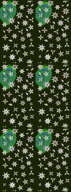 Çiçek desenli raster, gri ve nötr çizgi grafik desenli soyut raster arkaplan. Modern stil dokusu.