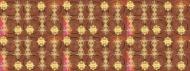 Kahverengi, sarı ve bej renkli kar taneleri. Raster illüstrasyonu. Yılbaşı Biçimi.