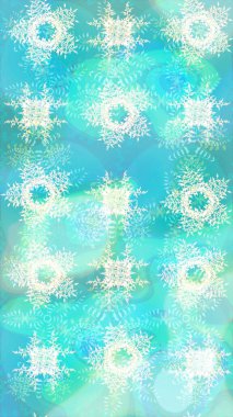 Kar tanesi ikonu, izole edilmiş. Düz dizayn. Renkli arka planda kar taneleri. Raster illüstrasyonu. Raster kar tanesi simgesi.