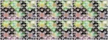 Raster Henna tarzı. Sınır Kızılderili çiçekli paisley patten. Tebrik kartı geçmişi, boyama kitabı, arkaplan ve tekstil için kullanılabilir. Kusursuz süs izi. Etnik Mandala havlusu.