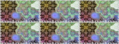 Küçük çiçekte güzel bir desen. Motley illüstrasyonu. Küçük renkli çiçekler. Moda baskıları için zarif bir şablon. Çiçekli bahar çiçekleri.