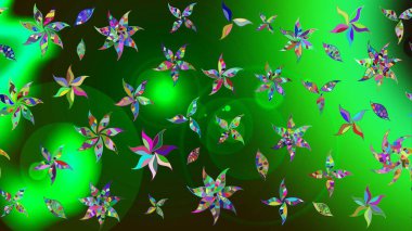 Tony 'nin kumaş kalıbını çiz. Modaya uygun kumaş deseni. Raster illüstrasyonu. Küçük çiçekte sevimli çiçek deseni var..