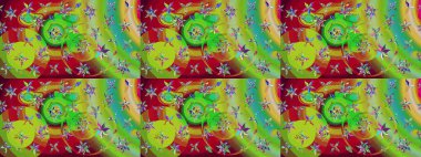 Tekstil veya kitap kapakları, imalat, duvar kağıtları, baskı, hediye paketi ve yapıştırma kitabı için çiçek eskizi geçmişi. Küçük çaplı çiçeklerdeki basit şirin desenler. Raster illüstrasyonu.