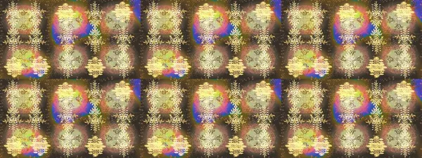 Renkli arka planda izole kar taneleri. Yüzey için tekrarlanan doku, ambalaj kağıdı, kahverengi, bej ve nötr renkler. Kış kar tanesi, raster arka plan. Raster illüstrasyonu.