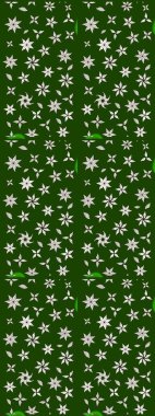 Güzel suluboya yaz çiçekleri deseni..