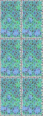 Sonsuz. Çizim, karalama, karalama. Giysi kumaşı için böcek dokusu parçası tekrarlanıyor. Bahar Kelebeği teması. Mavi ve yeşilde güzel, pürüzsüz bir kelebek örtüsü. Raster illüstrasyonu.