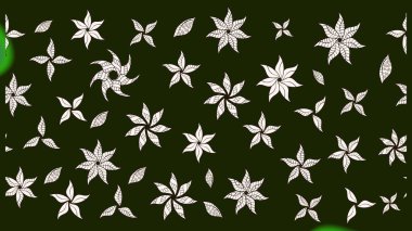 Raster illüstrasyonu. Güzel kumaş deseni. Güzel karalamalı çiçek desenli çizim. Küçük çiçekte sevimli çiçek deseni var..