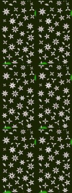 Raster - stok. Gri çiçekli eskiz deseni, suluboya çiçek deseni, sevimli çiçek, duvar kağıdı, kart veya kumaş için fayanslı.