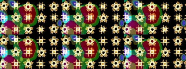 Kar tanesi kışı. Renkli arka planda izole edilmiş suluboya kar taneleri. Raster illüstrasyonu. Kışın sembolü.