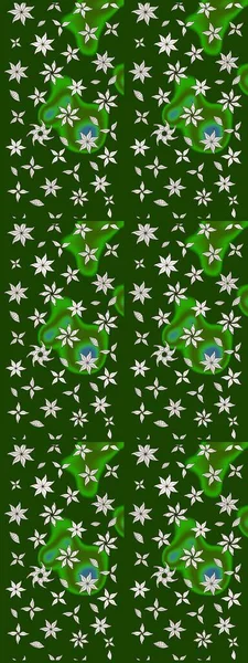 Raster illüstrasyonu. Organik motif arka planı. Çizim kalıbı. Ultraviyole kumaş deseni.