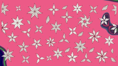 Beautiful watercolor Bouquet of summer flowers sketch pattern. Nice fabric pattern.