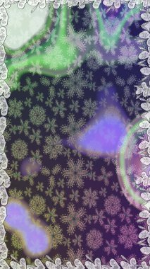 Çiçek desenli raster, mor çizgi grafik desenli soyut raster arkaplan. Modern stil dokusu.